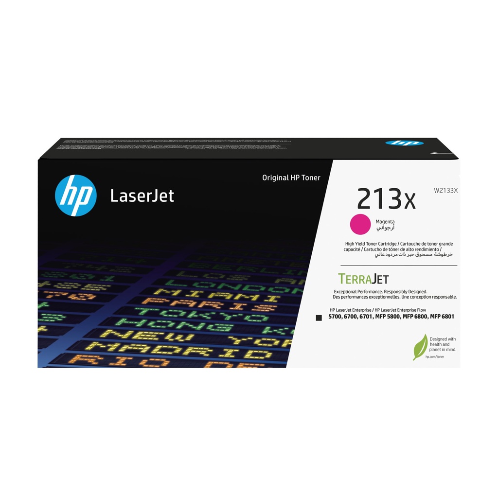[W2133X] HP Cartuccia toner originale magenta ad alta capacità LaserJet 213X