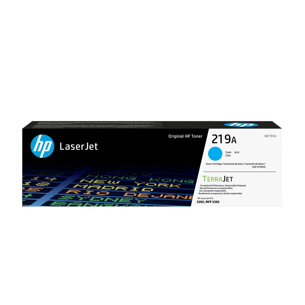 [W2191A] HP Cartuccia toner ciano originale LaserJet 219A