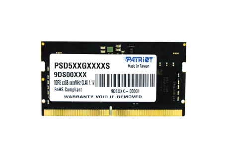 [PSD516G480081S] Patriot Memory Signature Line PSD516G480081S memoria 16 GB 1 x 16 GB DDR5 262-pin SO-DIMM