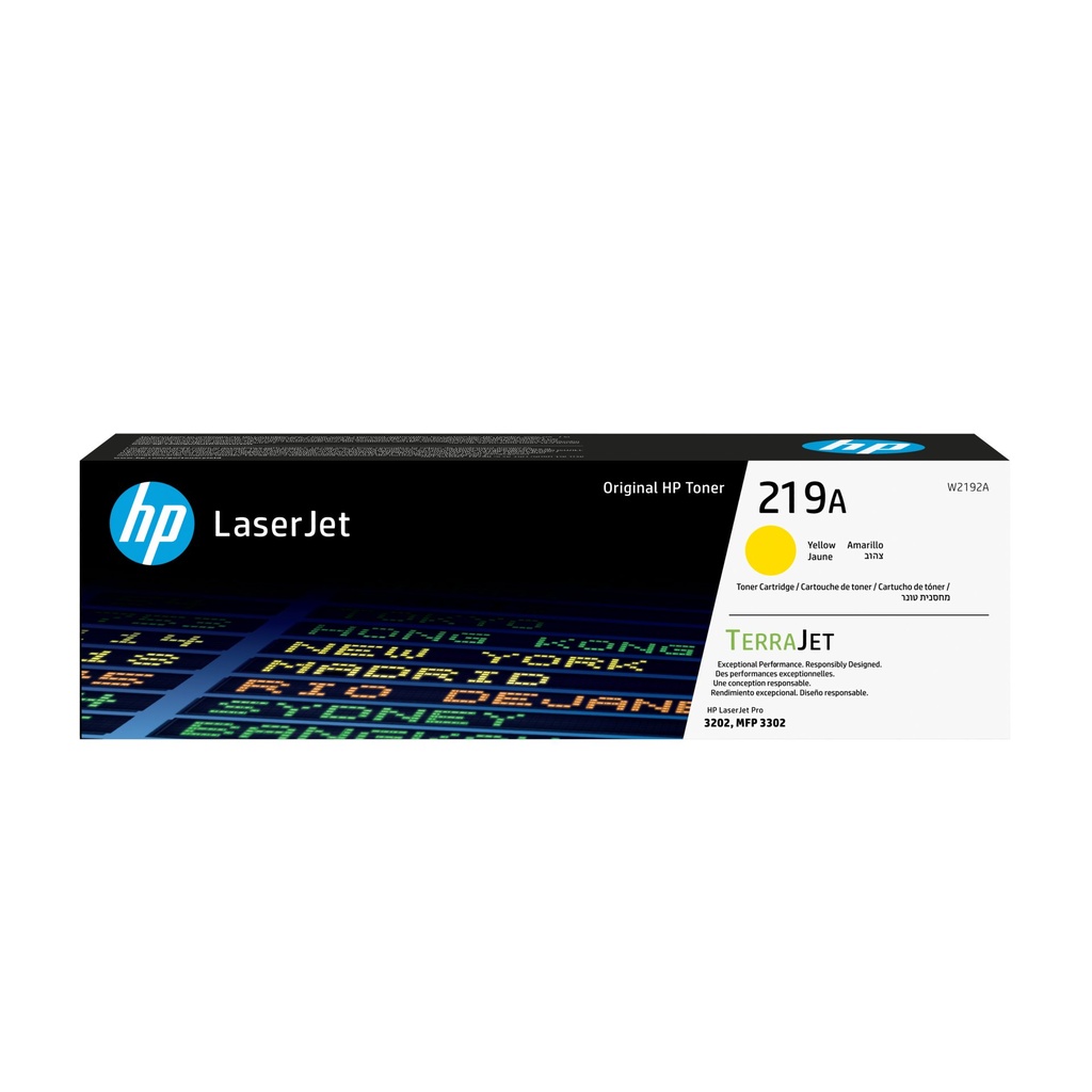 [W2192A] HP Cartuccia toner originale LaserJet 219A giallo
