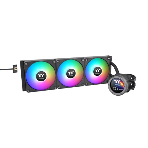 [CL-W417-PL14SW-A] Thermaltake CL-W417-PL14SW-A sistema di raffreddamento per computer Case per computer, Processore Raffreddatore di liquidi tutto in uno 14 cm Nero 1 pz