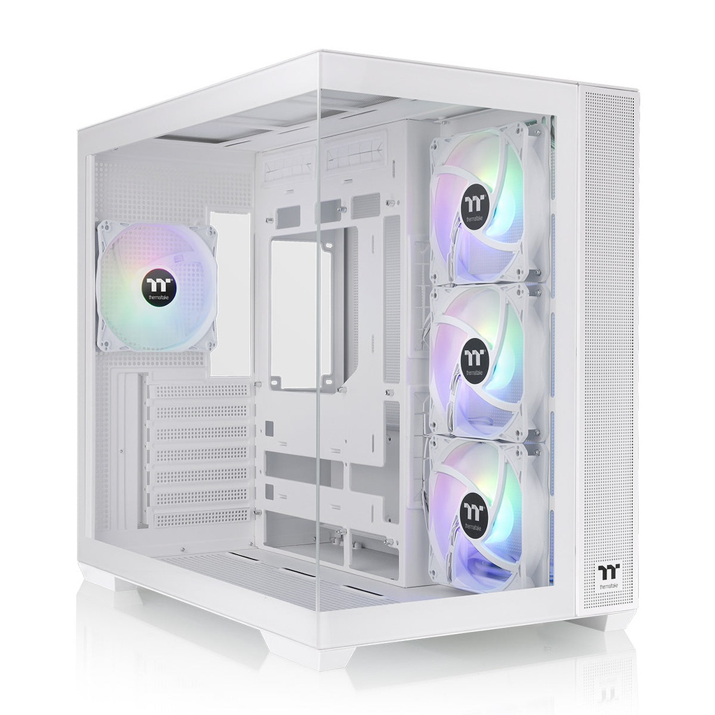 [CA-1Z2-00M6WN-00] Thermaltake View 380 TG ARGB Snow Midi Tower Bianco