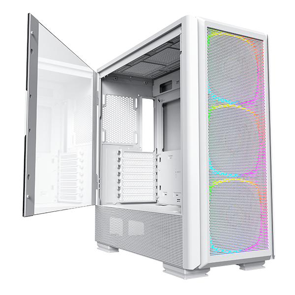 [SKY TWO GX (W)] Case Montech Midi Tower SKY TWO GX Vetro Temperato Bianco