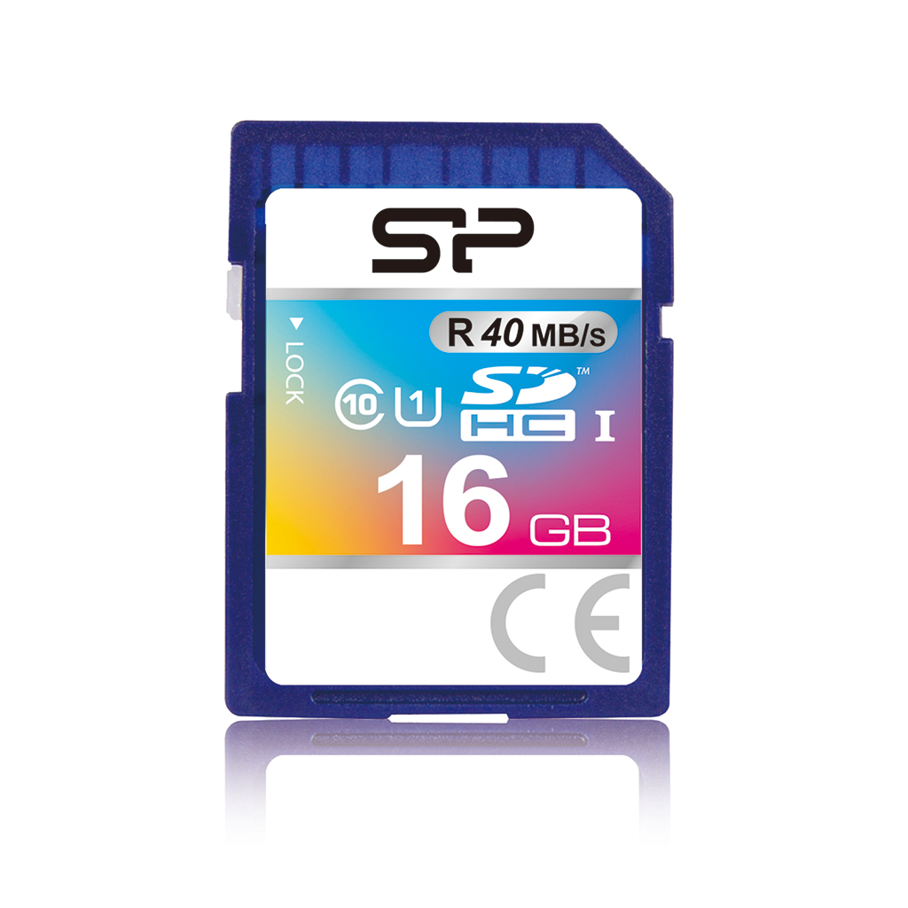 Silicon Power SP016GBSDH010V10 memoria flash 16 GB SDHC Classe 10