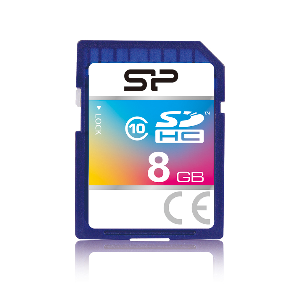 [SP008GBSDH010V10] SCHEDA SHDC SILICON POWER 8GB Class 10