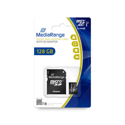 [MR945] MediaRange MR945 memoria flash 128 GB MicroSDXC UHS-I Classe 10