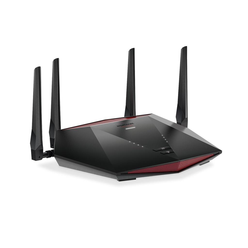 [XR1000-100EUS] NETGEAR Nighthawk XR1000 WiFi 6 Gaming Router router wireless Gigabit Ethernet Dual-band (2.4 GHz/5 GHz) Nero