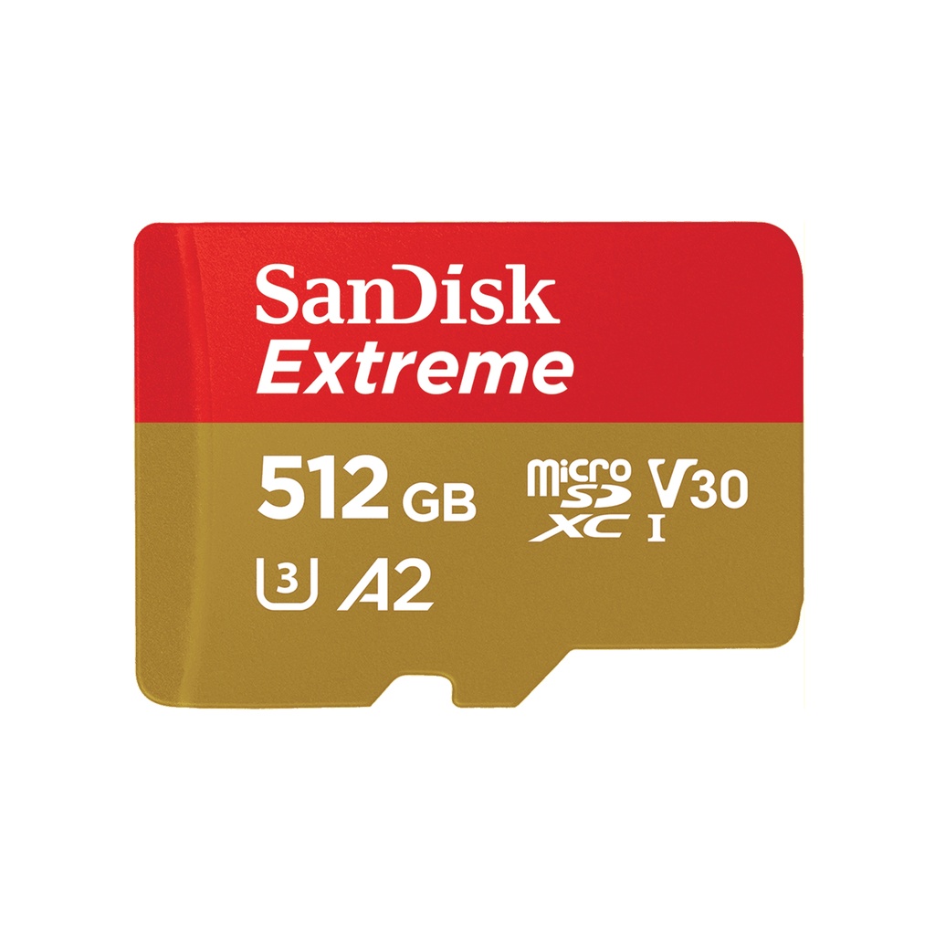 [SDSQXAV-512G-GN6MA] SanDisk Extreme 512 GB MicroSDHC UHS-I Classe 10
