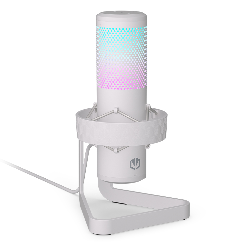[EY1B007] ENDORFY AXIS Streaming Bianco Microfono per PC