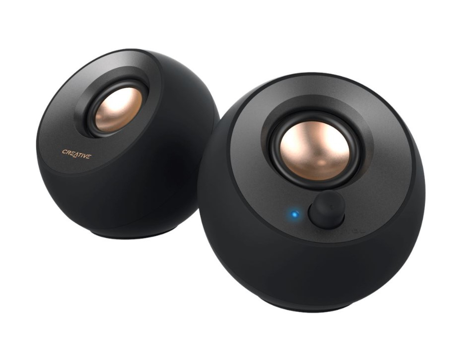 [51MF1695AA000] Creative Labs Pebble V2 2-vie Nero Cablato 8 W