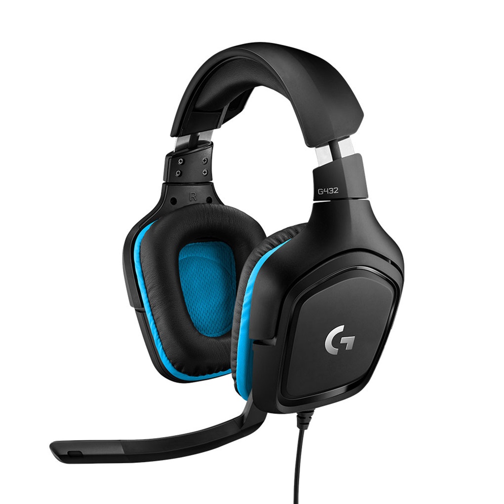 [981-000770] Logitech G 981-000770 cuffia e auricolare Cablato A Padiglione Gaming Nero, Blu