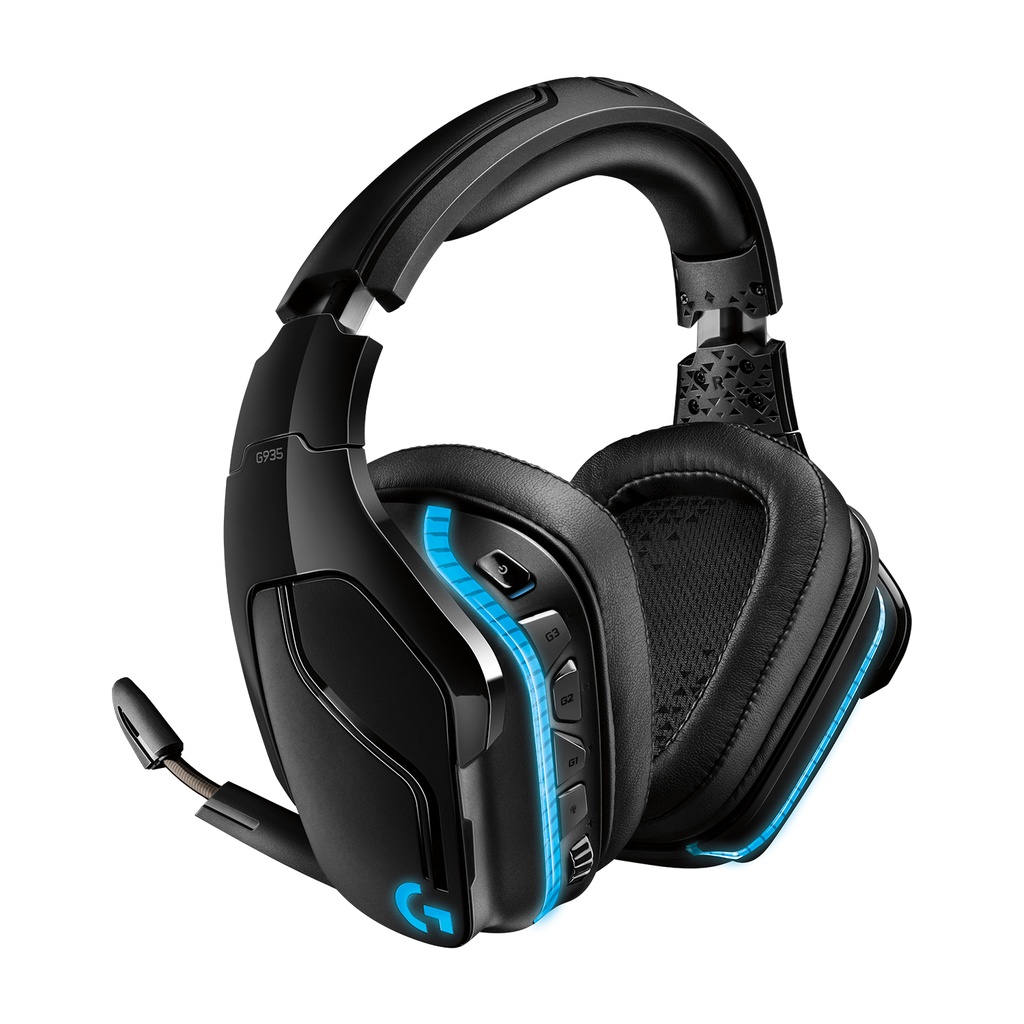 ORIGINAL Logitech Accessori per computer nero 981-000744 G935 - Gaming Headset