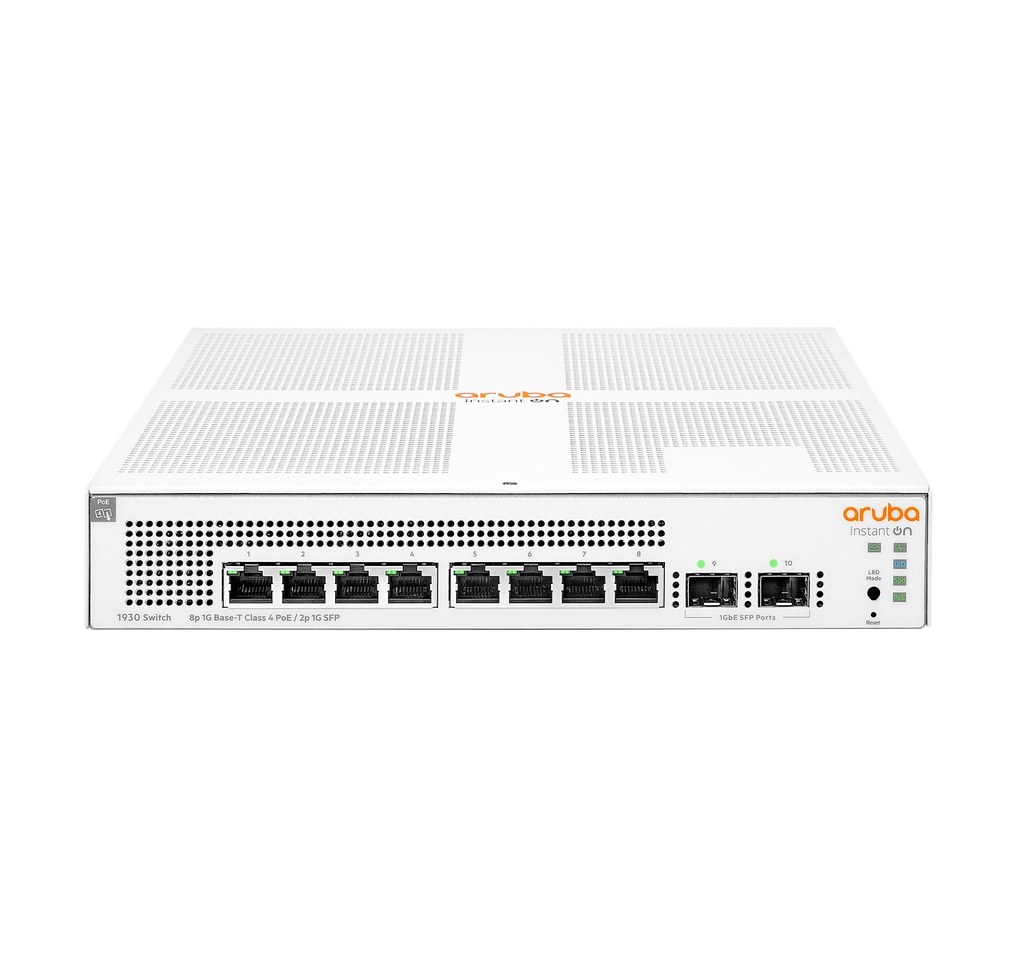 [JL681A] HPE Aruba Networking Aruba Instant On 1930 Gestito L2+ Gigabit Ethernet (10/100/1000) Supporto Power over Ethernet (PoE) 1U Bianco