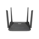 ASUS RT-AX52 AX1800 AiMesh router wireless Gigabit Ethernet Dual-band (2.4 GHz/5 GHz) Nero
