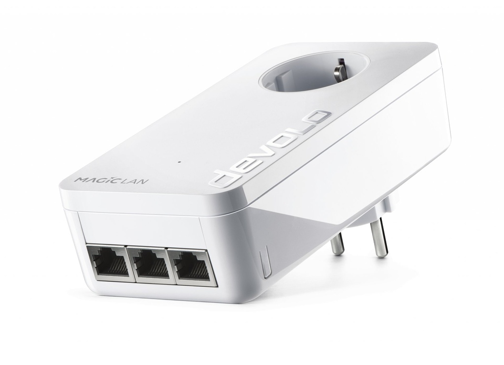 [8502] Devolo Magic 2 LAN triple 2400 Mbit/s Collegamento ethernet LAN Bianco 1 pz