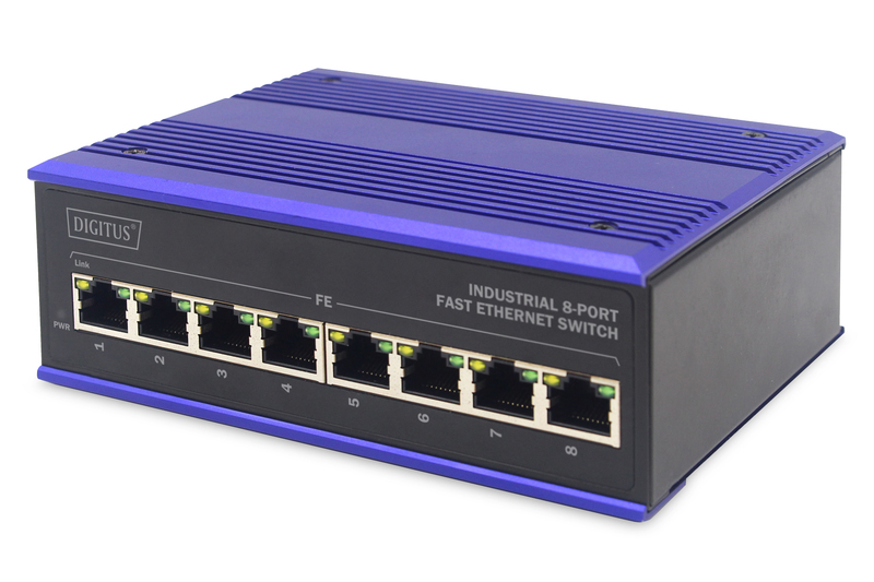 [DN-650106] ASSMANN Electronic DN-650106 switch di rete Fast Ethernet (10/100) Nero, Blu