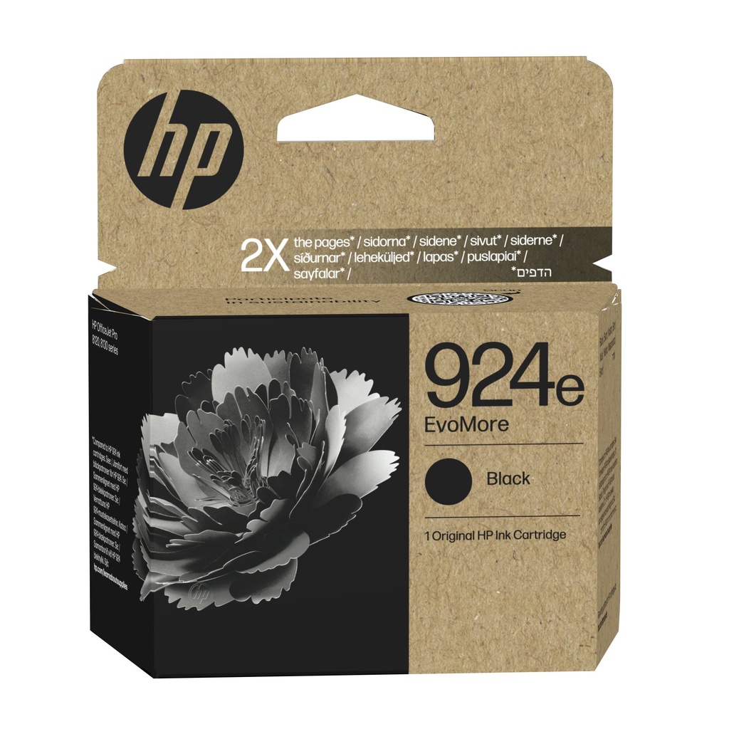 Cartuccia HP d'inchiostro nero 4K0V0NE 924e 1000 Pagine