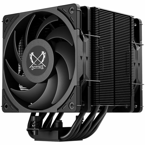 [SCMG-6000DBE] Scythe Mugen 6 Dual Fan Black Edition Processore Ventilatore 12 cm Nero 1 pz