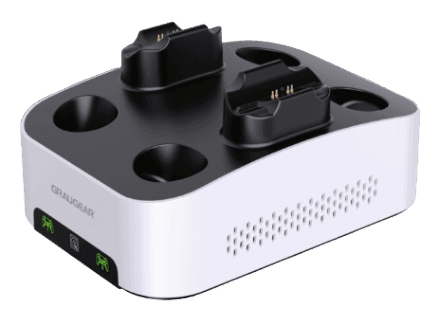 [G-3506-CG 3,5"] GRAUGEAR G-3506-CG contenitore di unità di archiviazione Custodia per Disco Rigido (HDD) Nero, Bianco 3.5"