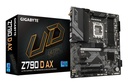 GIGABYTE Z790 D AX Scheda madre - Supporta CPU Intel Core di 14a generazione, VRM digitale a 12+1+1 fasi, fino a 7600MHz DDR5 (OC), 3xPCIe 4.0 M.2, Wi-Fi 6E, LAN 2.5GbE, USB 3.2 Gen 2