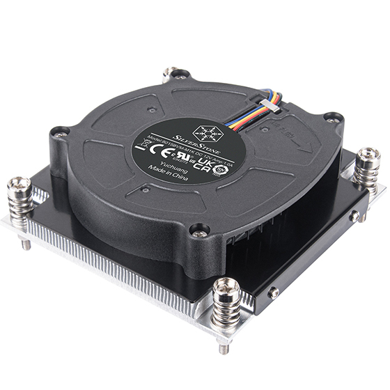 [SST-XE01-1700A] Silverstone SST-XE01-1700A sistema di raffreddamento per computer Processore Raffreddatore d'aria 8 cm Nero 1 pz