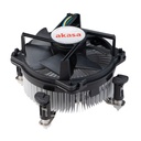 Akasa AK-955A-BV2 sistema di raffreddamento per computer Processore Raffreddatore d'aria 9 cm Alluminio, Nero 1 pz