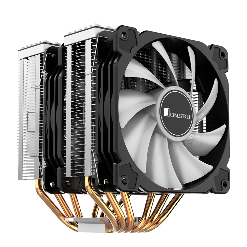 [CR-2000GT] Jonsbo CR-2000GT sistema di raffreddamento per computer Processore Refrigeratore 12 cm Nero 1 pz