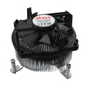 Akasa Intel LGA1700 Processore Raffreddatore ibrido 9 cm Alluminio, Nero 1 pz