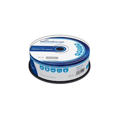 [MR514] MediaRange MR514 disco vergine Blu-Ray BD-R 25 GB 25 pz
