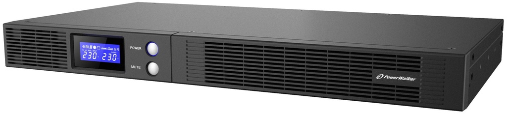 [10121047] PowerWalker VI 500 R1U gruppo di continuità (UPS) A linea interattiva 0,5 kVA 300 W 4 presa(e) AC