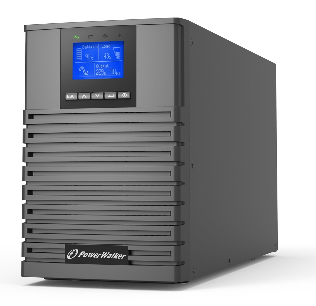 PowerWalker VFI 1500 ICT IoT gruppo di continuità (UPS) Doppia conversione (online) 1,5 kVA 1500 W 4 presa(e) AC