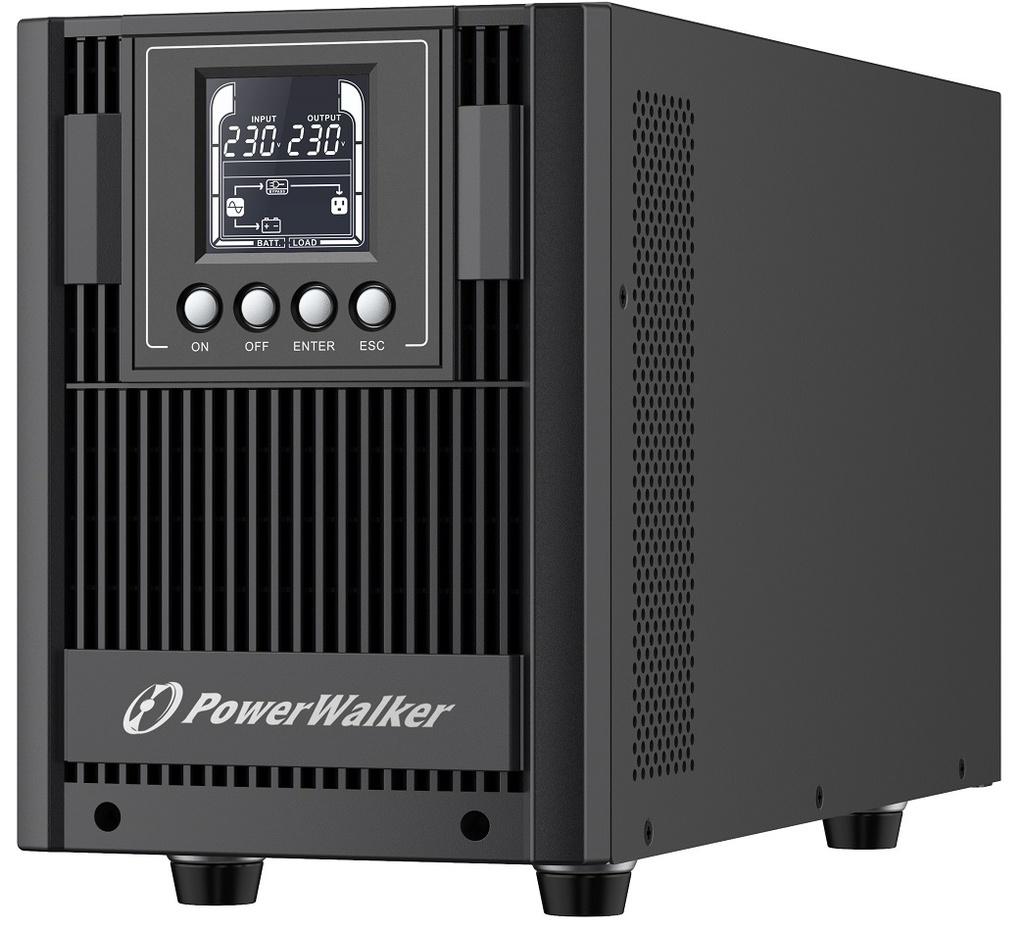 [10122181] PowerWalker VFI 2000 AT gruppo di continuità (UPS) Doppia conversione (online) 2 kVA 1800 W 4 presa(e) AC