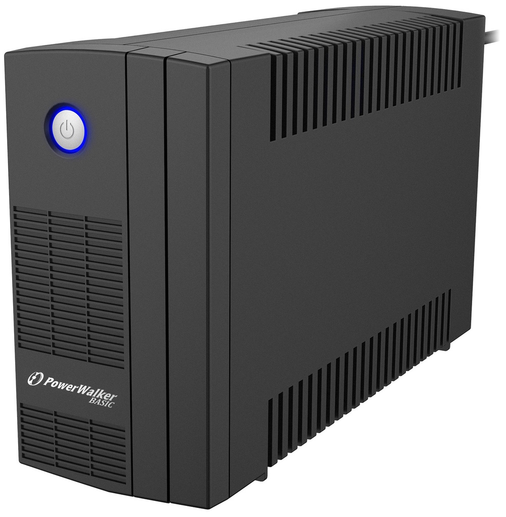 [10121066] PowerWalker Basic VI 650 SB gruppo di continuità (UPS) A linea interattiva 0,65 kVA 360 W 2 presa(e) AC