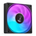 Jonsbo SL-120C sistema di raffreddamento per computer Case per computer Ventilatore 12 cm Nero, Bianco 1 pz