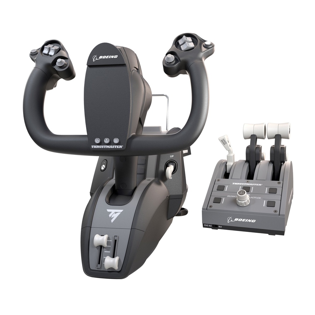 [4460210] Thrustmaster TCA Yoke Pack Boeing Edition Nero, Grigio USB Fight-stick PC, Xbox, Xbox One, Xbox One S, Xbox One X, Xbox Series S, Xbox Series X