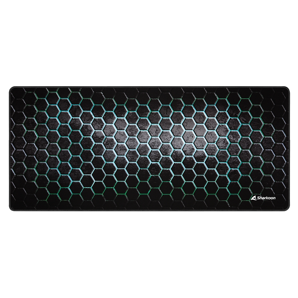 [4044951032181] Sharkoon SKILLER SGP30 Tappetino per mouse per gioco da computer Nero, Verde