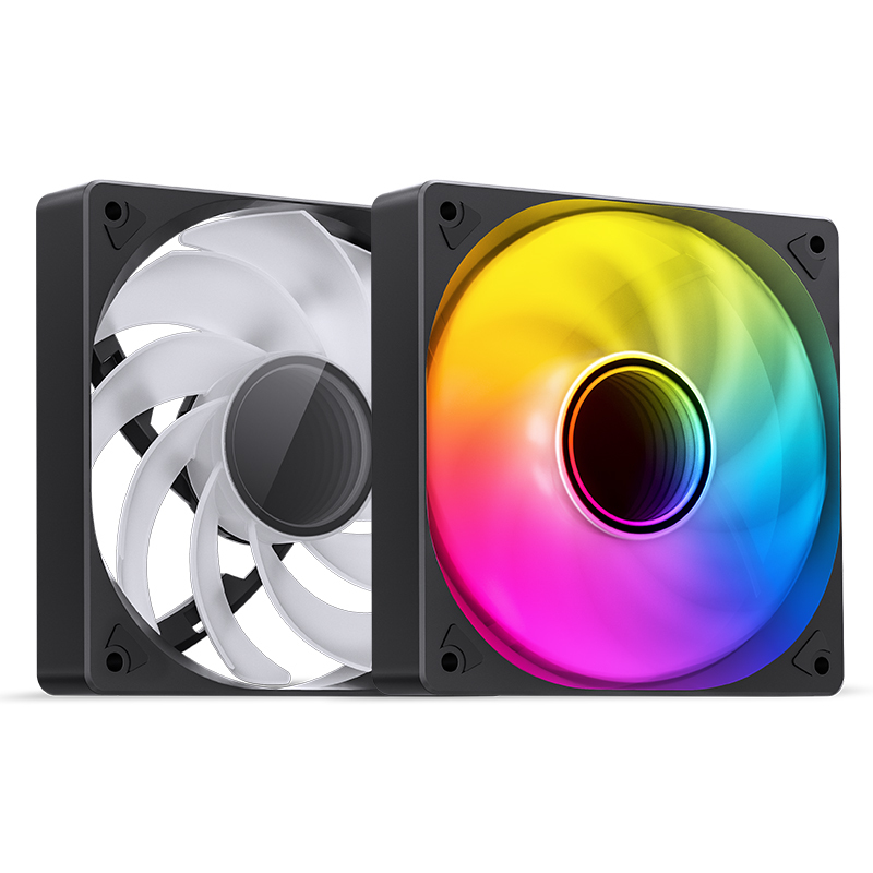 [SL-120BR] Jonsbo SL-120BR sistema di raffreddamento per computer Case per computer Ventilatore 12 cm Nero, Bianco 1 pz