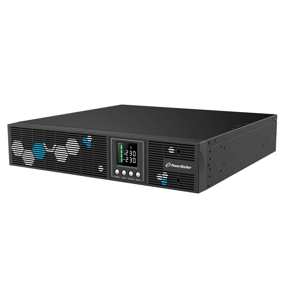 Gruppo di Continuità Per Rack Prese Programmabili BlueWalker Power VI 1000 RLP AVR Sinusoidale Pura