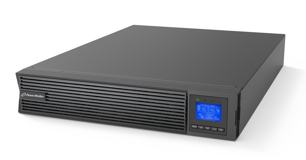 [10122198] PowerWalker VFI 2000 ICR IoT gruppo di continuità (UPS) Doppia conversione (online) 2 kVA 2000 W 8 presa(e) AC