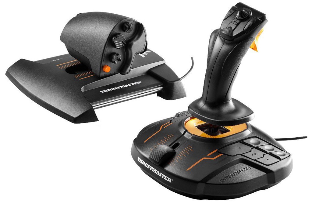 [2960778] Thrustmaster T-16000M FCS Hotas Nero, Arancione USB Joystick Analogico/Digitale PC