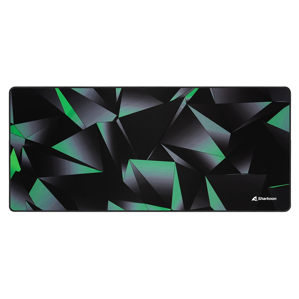 [4044951032228] Sharkoon SKILLER SGP30 Tappetino per mouse per gioco da computer Nero, Verde, Grigio