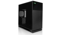 Case InWin 127 Midi Tower Vetro Temperato Nero
