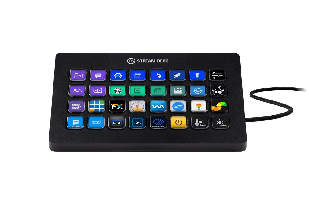 [10GAT9901] Elgato Stream Deck XL Nero 32 pulsanti