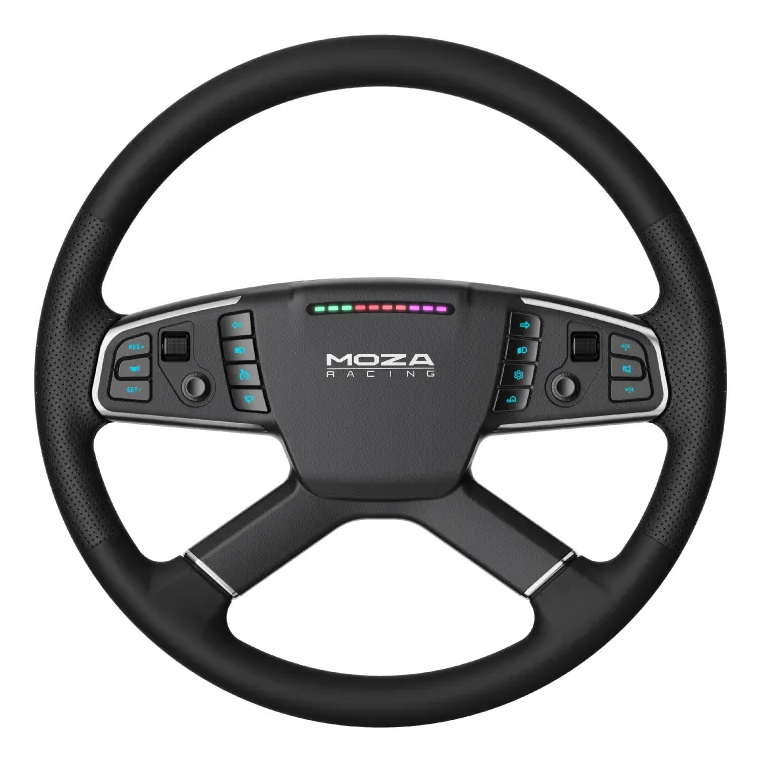 [RS060] Moza Racing TSW Truck Wheel Nero Volante PC