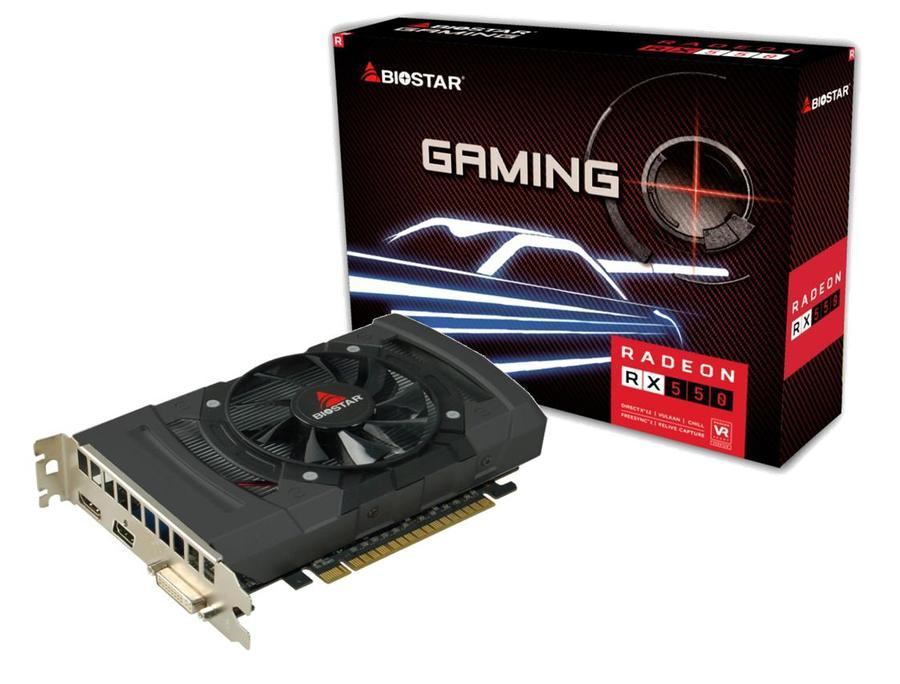 [VA5505RF41] Biostar Radeon RX550 AMD Radeon RX 550 4 GB GDDR5