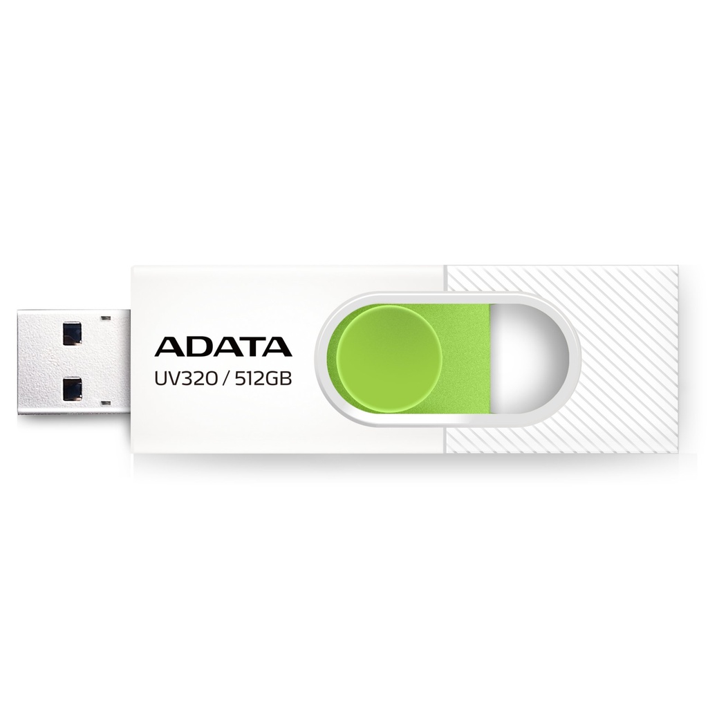 [AUV320-512G-RWHGN] ADATA UV320 unità flash USB 512 GB USB tipo A 3.2 Gen 1 (3.1 Gen 1) Verde, Bianco
