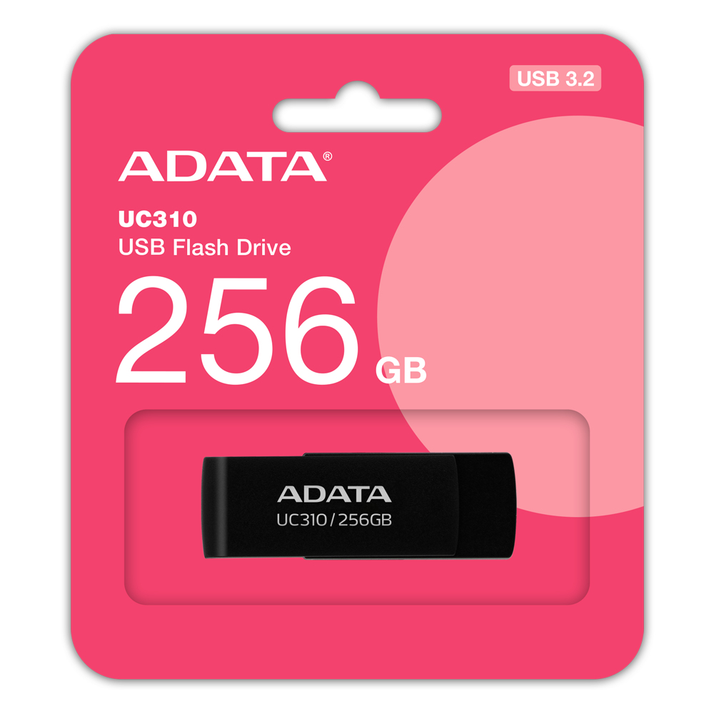[UC310-256G-RBK] ADATA UC310 unità flash USB 256 GB USB tipo A 3.2 Gen 1 (3.1 Gen 1) Nero