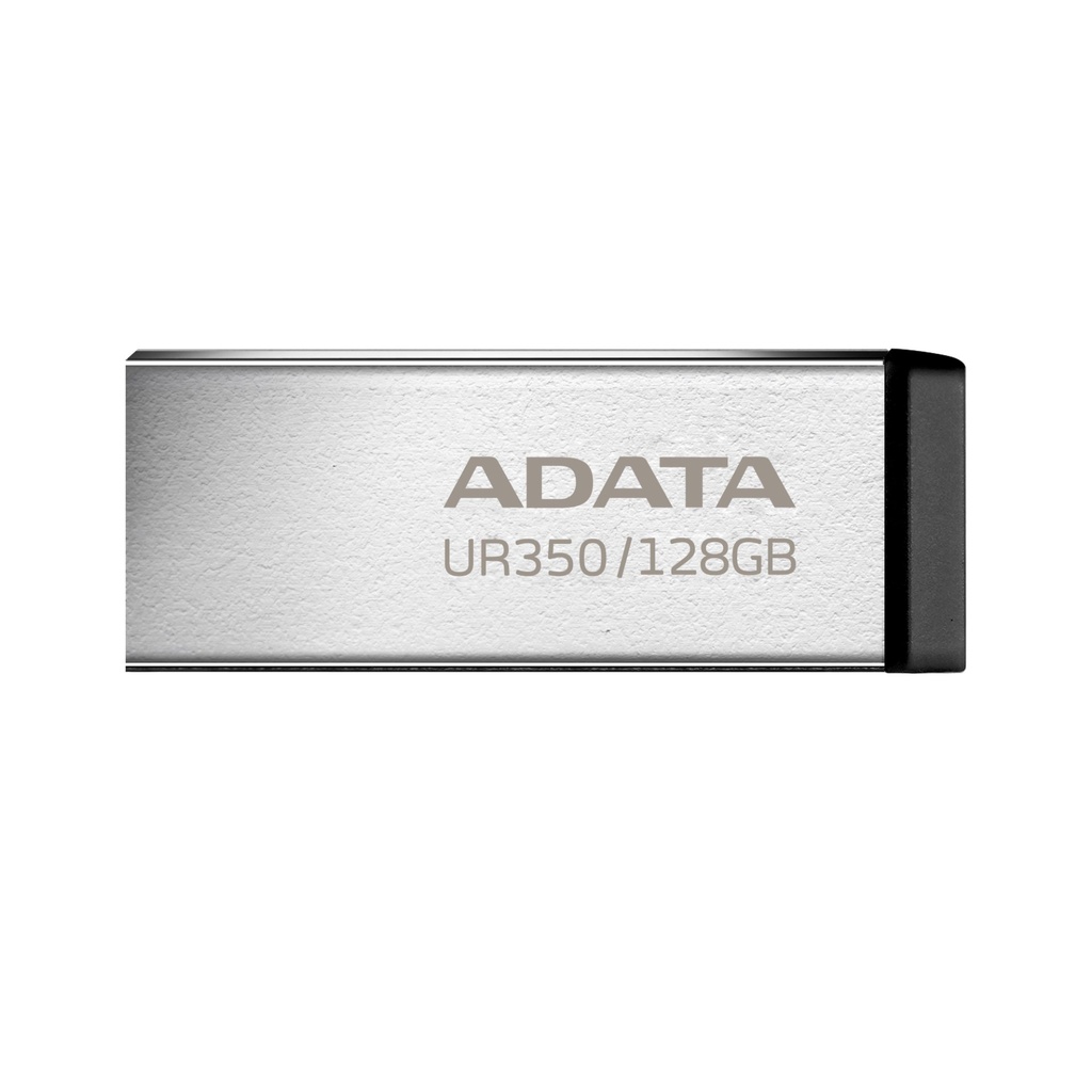 [UR350-128G-RSR/BK] ADATA UR350 unità flash USB 128 GB USB tipo A 3.2 Gen 1 (3.1 Gen 1) Nero, Argento