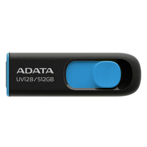 [AUV128-512G-RBE] ADATA UV128 unità flash USB 512 GB USB tipo A 3.2 Gen 1 (3.1 Gen 1) Nero, Blu