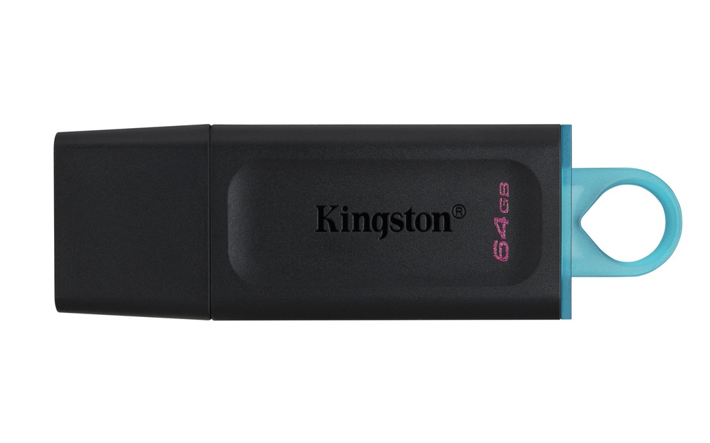 Kingston Technology DataTraveler Drive Flash USB 3.2 Nero + Verde ottanio - 2 pezzi - ® Exodia